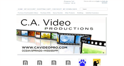 Desktop Screenshot of cavideopro.com